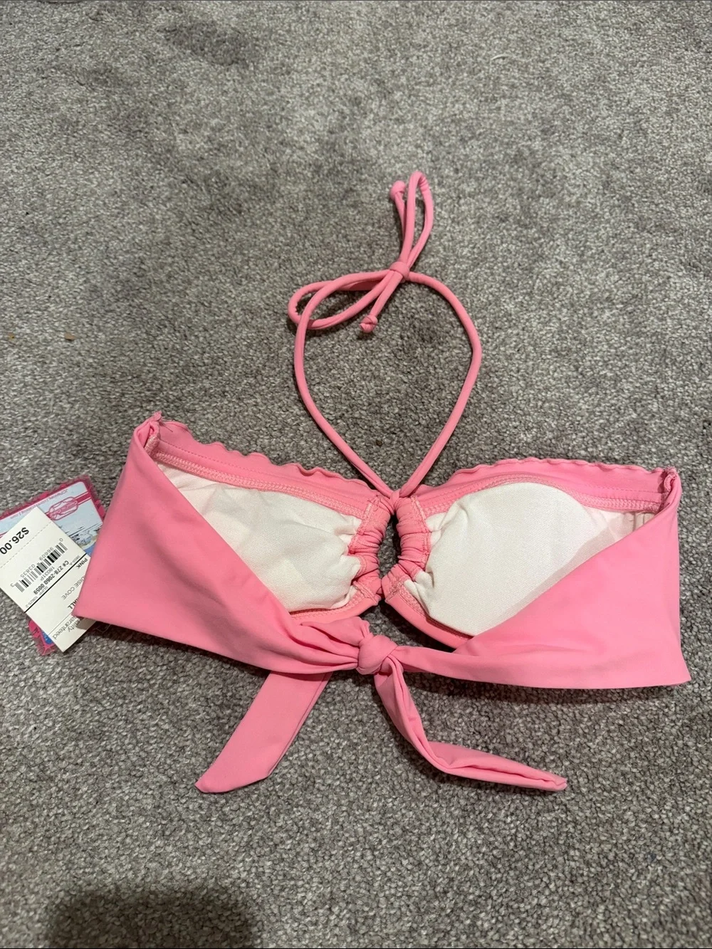 Girls' Pink Ruffle Bikini Two-Piece Swimsuit